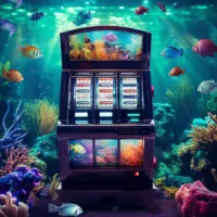 Square image of ocean slot machines